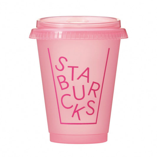 Starbucks Tumbler Club Pink Reusable Cold Cup