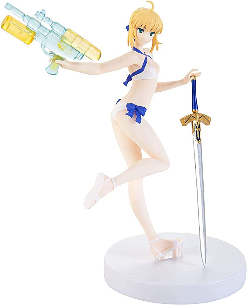 Fate Grand Order Archer Altria Pendragon Summer Bikini FGO Summer Special Statue Prize Figure