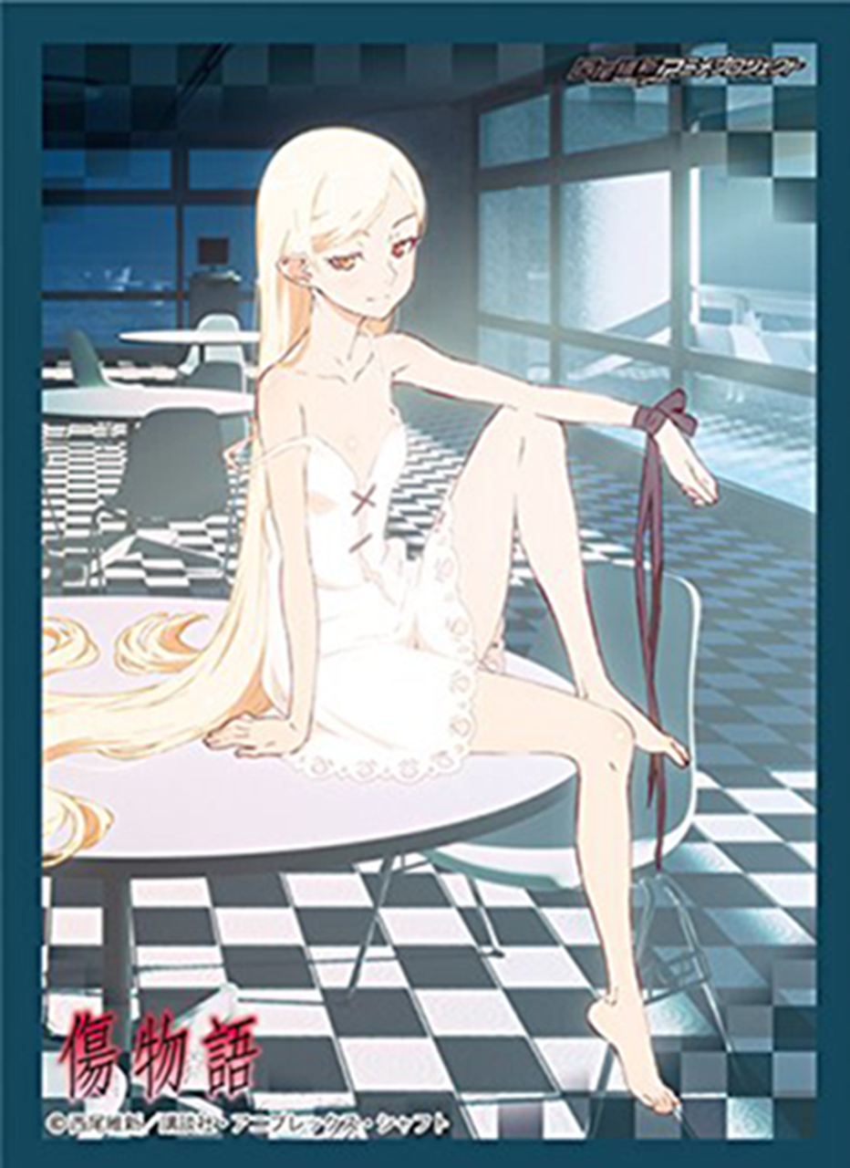 Kizumonogatari Bakemonogatari Shinobu Oshino Kiss-Shot Character Sleeves 80CT