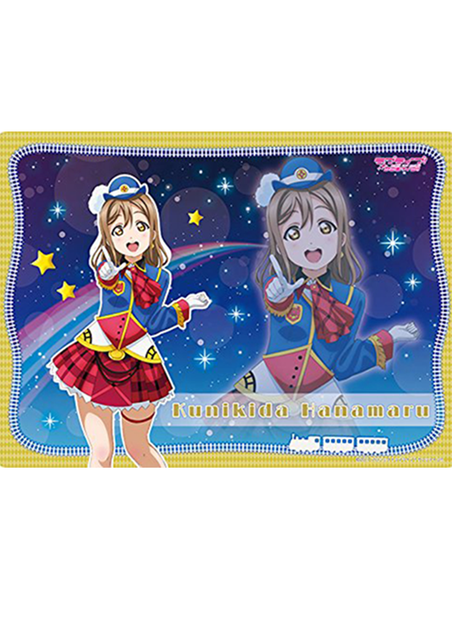 Love Live! Sunshine!! Hanamaru Happy Party Train Ver. Rubber Play Mat