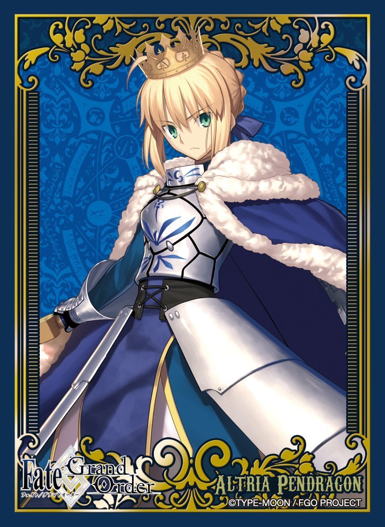 Fate/Grand Order Saber Artoria Pendragon Character Sleeves PG 80CT FGO