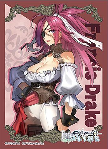 Fate/Extella Link Rider Francis Drake Character Sleeves 80CT