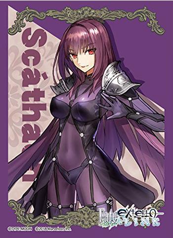 Fate/Extella Link Lancer Shishou Scathach Character Sleeves 80CT