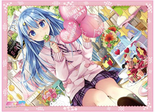 E☆2 Etsu Eri Natsume Happy Anniversary Etsumin Character Rubber Play Mat