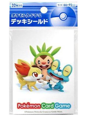 Pokemon Fennekin Chespin Froakie Character Sleeves XY 32ct