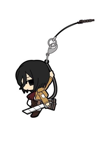 Attack on Titan Mikasa Tsumamare Cospa Pinch Rubber Strap AoT