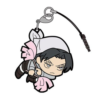 Attack on Titan Cleaning Levi Tsumamare Cospa Pinch Rubber Strap AoT