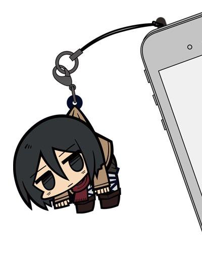 Attack on Titan Mikasa Tsumamare Cospa Pinch Rubber Strap Ver.2 AoT