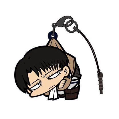 Attack on Titan Levi Ver.2 Tsumamare Cospa Pinch Rubber Strap AoT