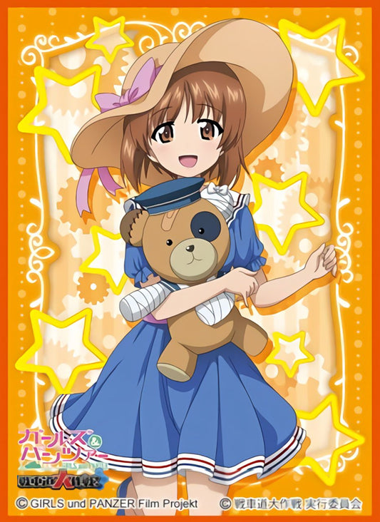 Girls und Panzer Senshado Daisakusen! Miho Nishizumi Mat Sleeves No.MT370