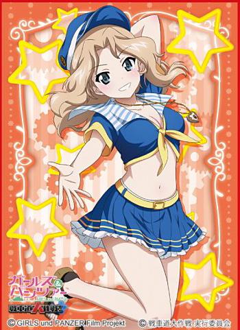 Girls und Panzer Kei / Kay Character Mat Sleeves MT381