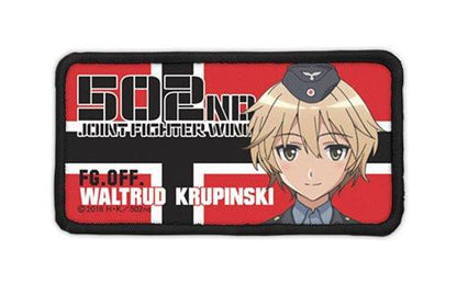 Strike Witches Brave Waltrud Krupinski Cospa Removable Velcro Patch Wappen