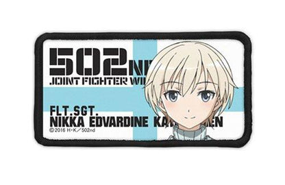 Strike Witches Brave Nipa Cospa Removable Velcro Patch Wappen