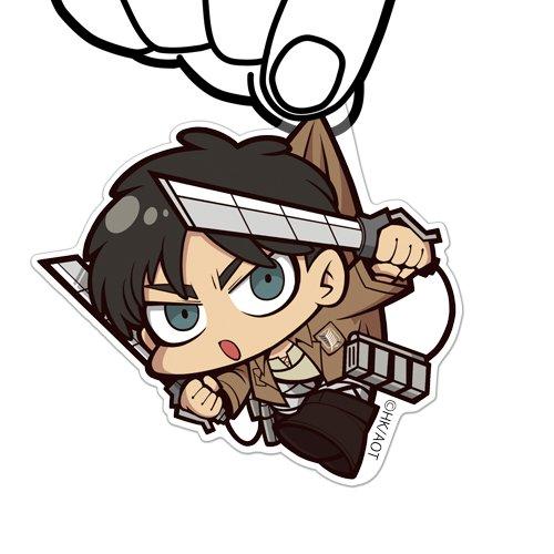 Attack on Titan Eren Tsumamare Cospa Pinch Acrylic Strap Ver.3.0