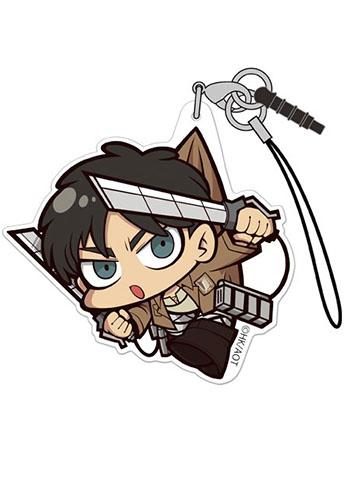 Attack on Titan Eren Tsumamare Cospa Pinch Acrylic Strap Ver.3.0