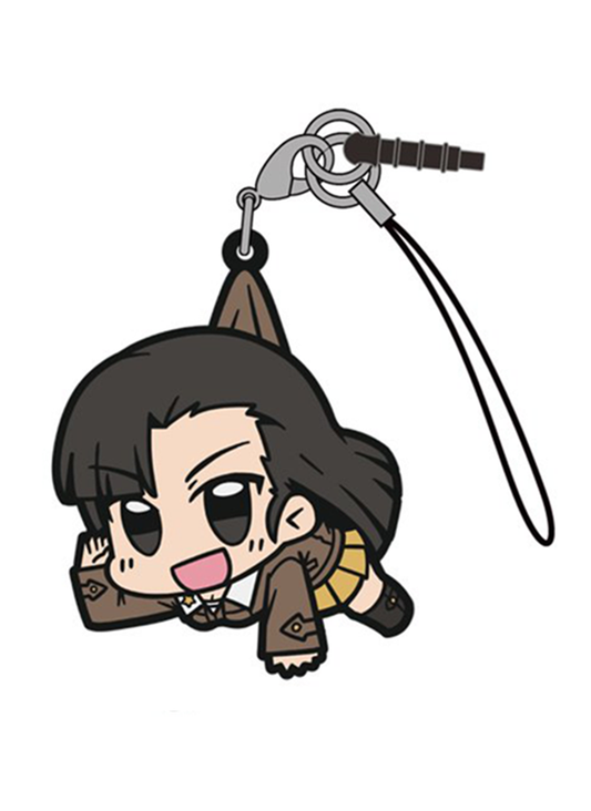 Girls und Panzer Kinuyo Nishi Cospa Pinch Tsumamare Phone Strap