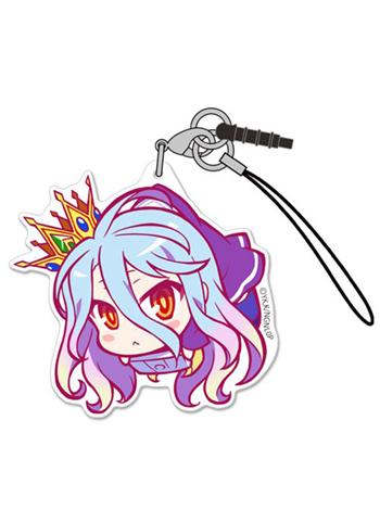 No Game No Life NGNL Shiro Tsumamare Cospa Acrylic Mascot Strap