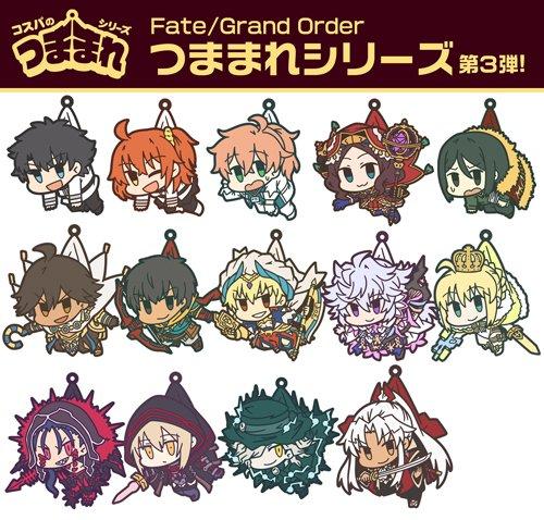 Fate/Grand Order Archer Arash Cospa Tsumamare Pinch Rubber Strap FGO