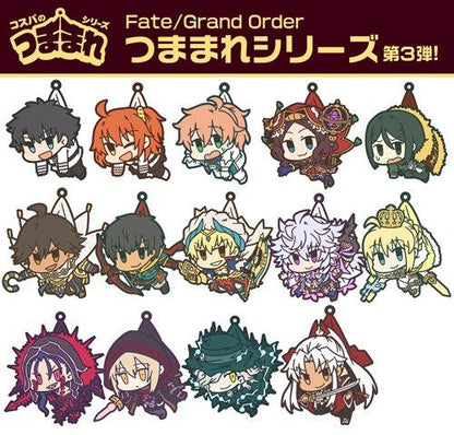 Fate/Grand Order Archer Altria Pendragon Cospa Tsumamare Pinch Rubber Strap FGO