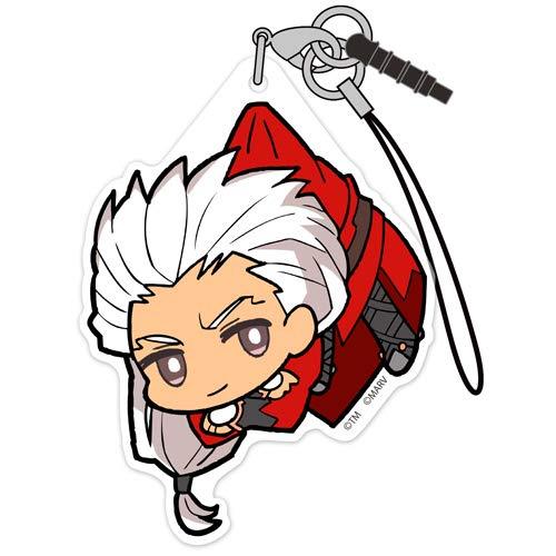 Fate/Extella Link Archer Emiya Mumei Tsumamare Pinch Character Acrylic Mascot Strap