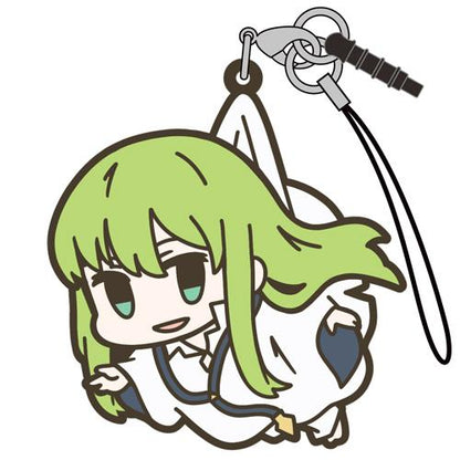 Fate Grand Order Lancer Enkidu Cospa Character Rubber Pinch Tsumamare Strap Mascot FGO