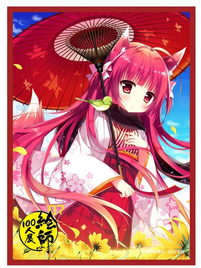 Eshi 100-nin Ten 07 Sakura Shiromochi Shiki to Kogitsune Character Sleeves