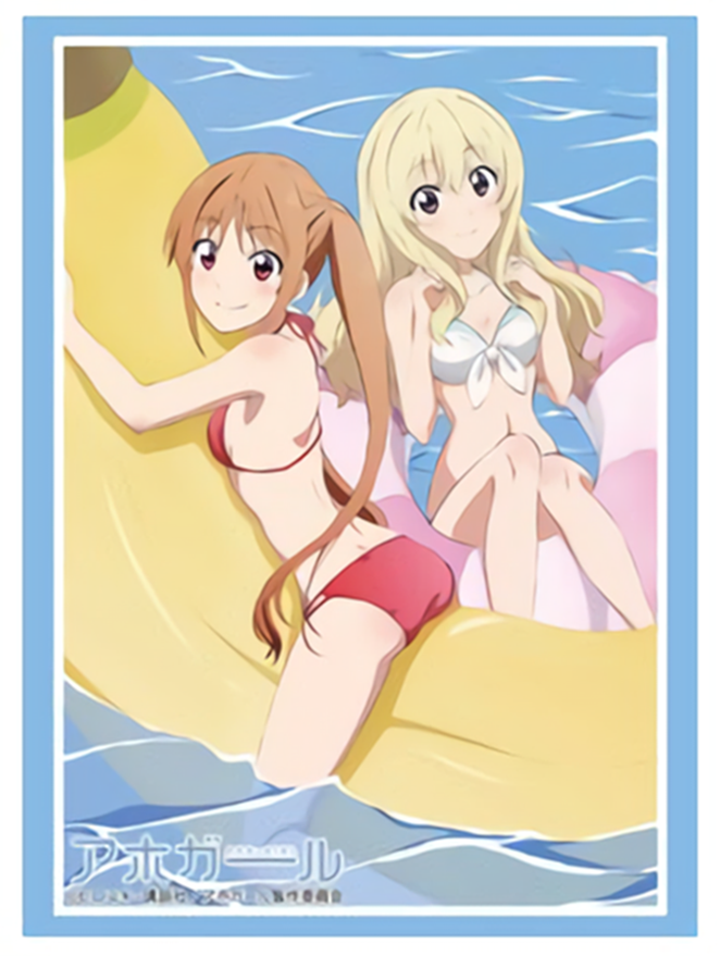 Aho Girl Yoshiko & Sayaka Character Sleeves HG Vol.1402