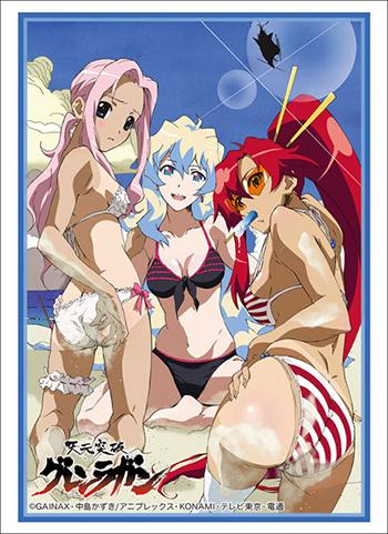 Gurren Lagann Yoko, Nia & Darry Swimwear Ver. Character Sleeves HG Vol.1641