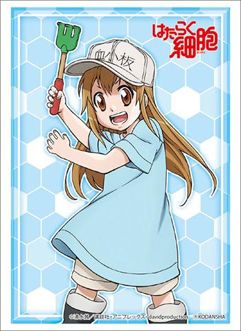 Cells at Work! Platelet Character Sleeves HG Vol.1710