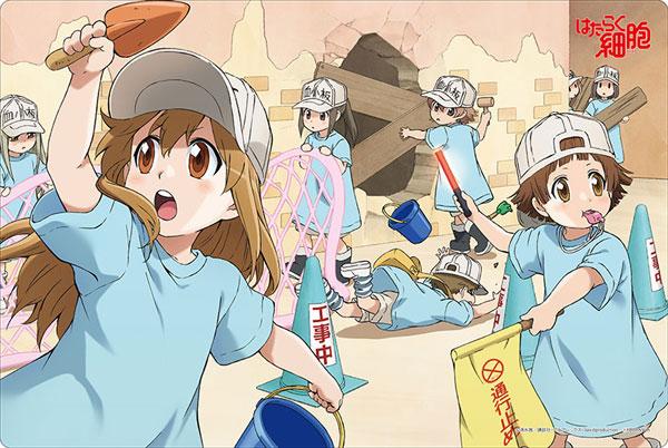 Cells at Work! Platelet Character Rubber Play Mat Vol.222