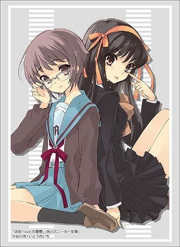 Melancholy of Haruhi Suzumiya Bunko Haruhi & Nagato Character Sleeves HG Vol.1962