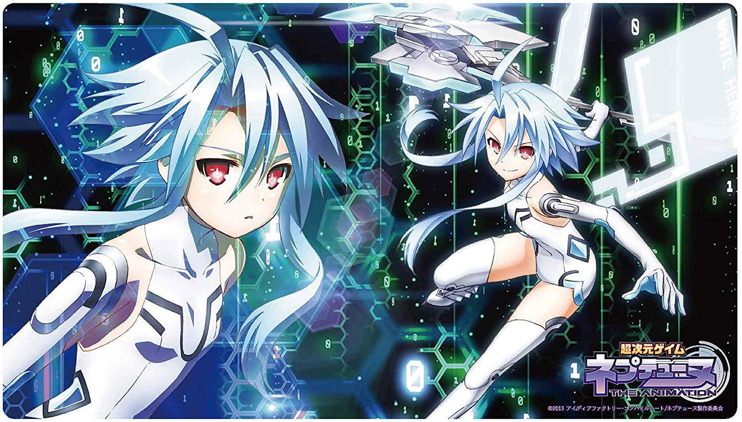 Hyperdimension Neptunia Blanc White Heart Character Rubber Playmat Vol.35