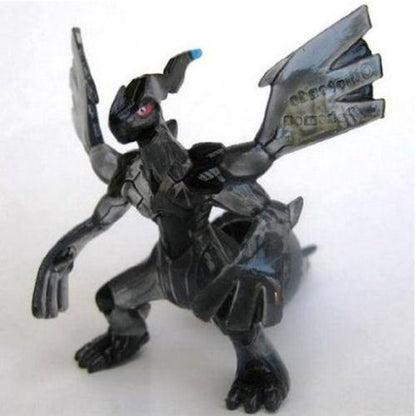 Pokemon Monster Collection Clear Zekrom 2" Black White Figure Toy Moncolle