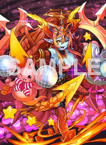 Puzzle & Dragons Awoken Dancing Queen Hera Character Deck Box