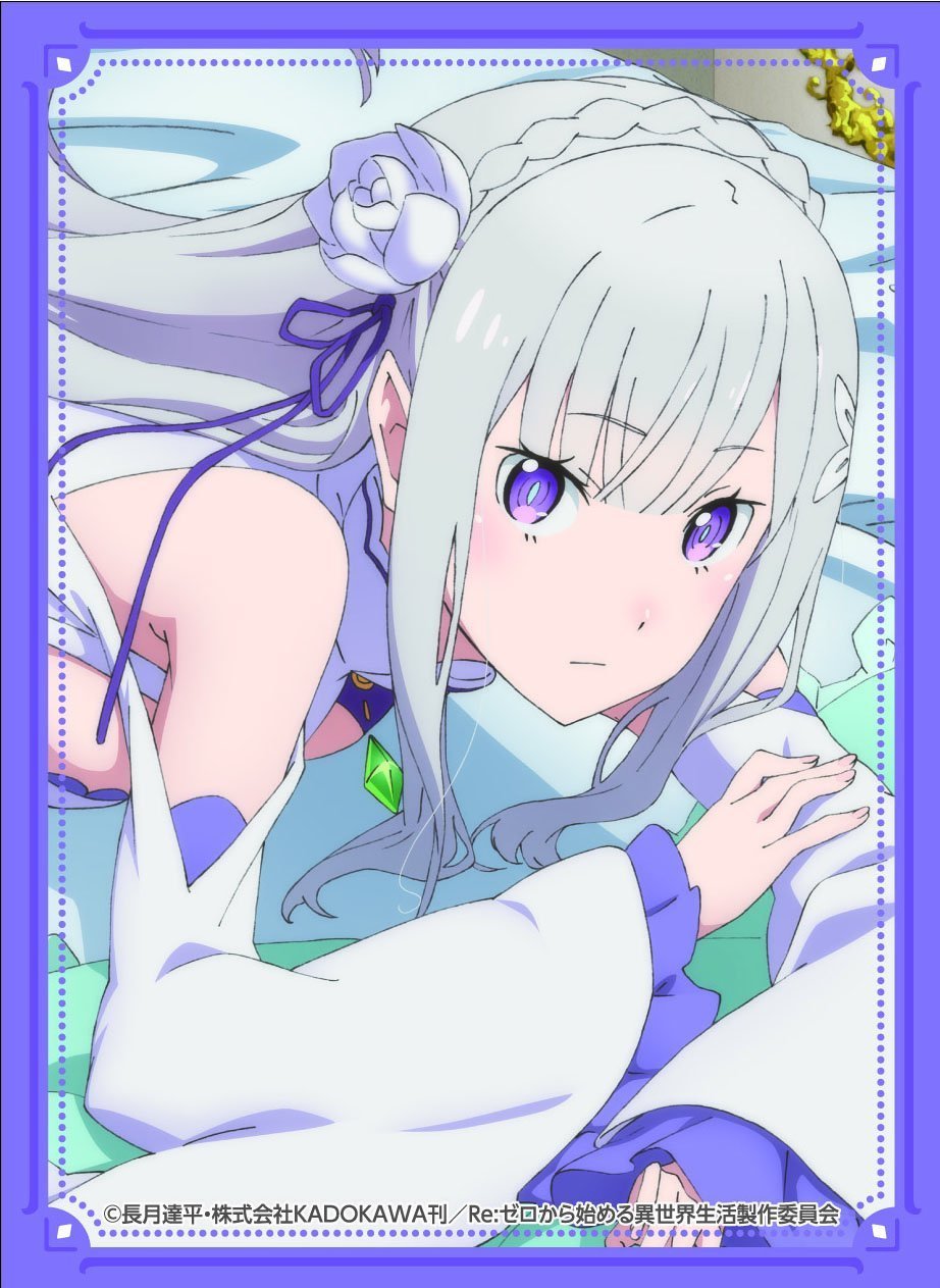 Re:Zero Emilia EMT Character Sleeves Vol.21 KS-66 80pcs