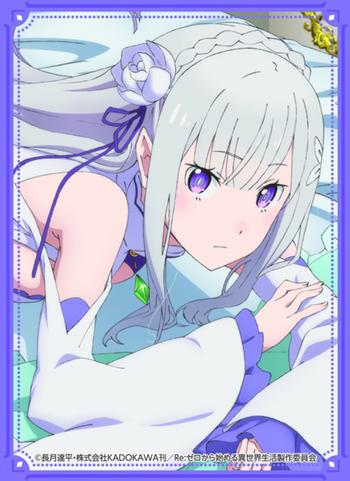 Re:Zero Emilia EMT Character Sleeves Vol.21 KS-66 80pcs