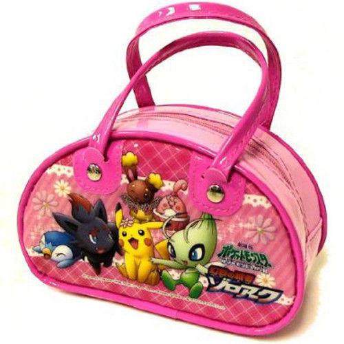 Pokemon BW Zorua Pikachu Celebi Mini Hand Bag Purse