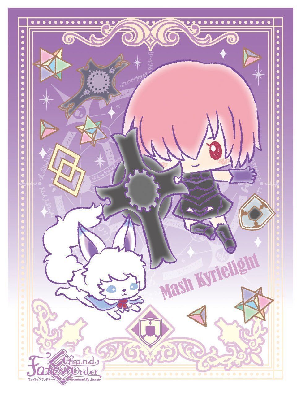 Fate Grand Order Sanrio Shielder Mash (Mashu) Kyrielight Character Sleeves EN-528 FGO