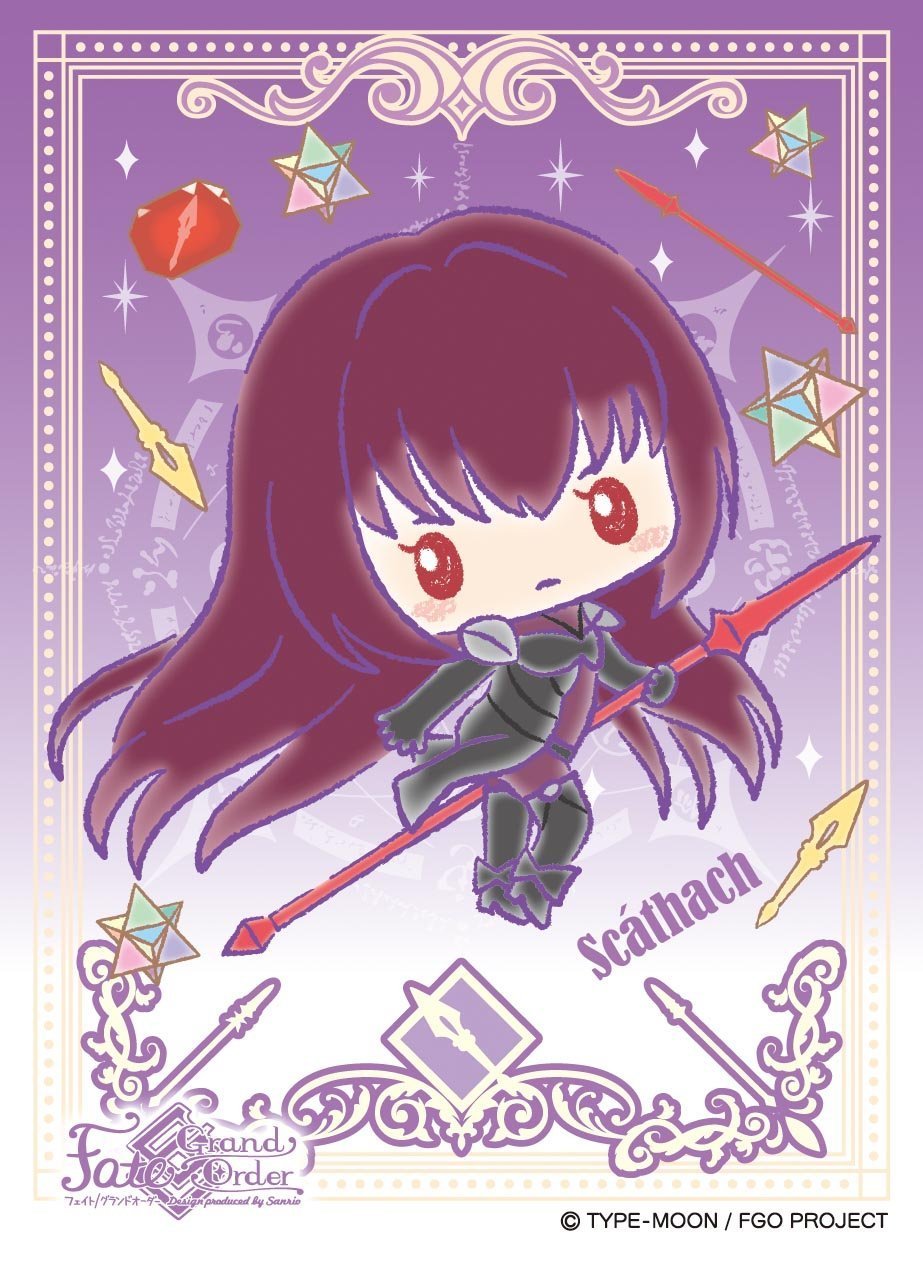 Fate Grand Order Sanrio Lancer Shishou Scathach Character Sleeves EN-549 FGO