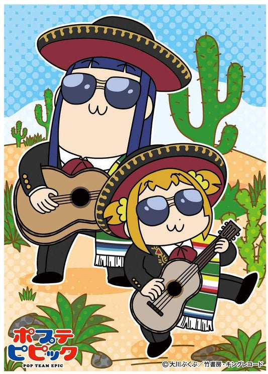 Pop Team Epic Pipimi & Popuko Mexico Ver. Character Sleeves EN-839