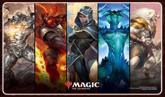 Magic The Gathering War of the Spark Character Rubber Playmat (B) MTGM-011