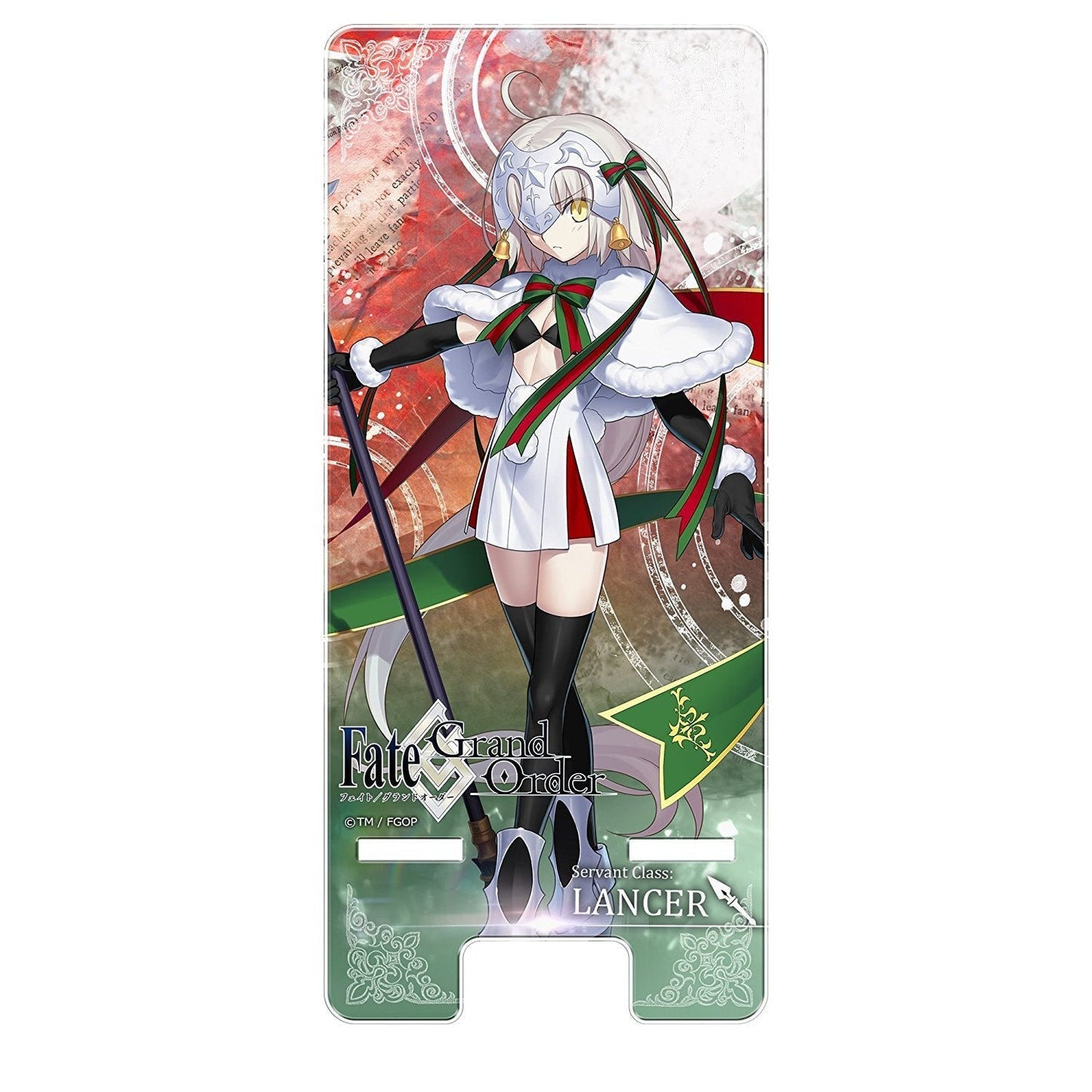 Fate/Grand Order Alter Jeanne d Arc Santa Lily Smart Mobile Phone Stand FGO