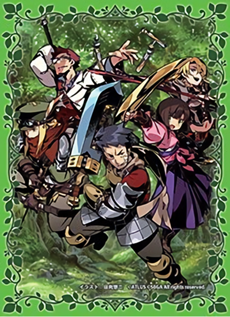 Etrian Odyssey Dominion Adventurers Character Sleeves