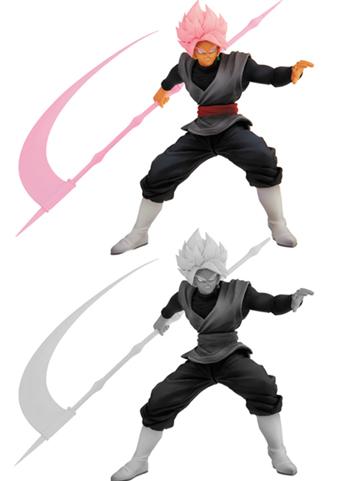 Dragon Ball Z World Figure Colosseum 2 SS Rose Goku Black Prize Figure JP Ver. Golden Toei Seal Vol.9