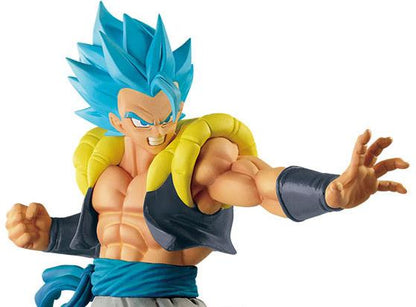 Dragon Ball Super Ultimate Soldiers Blue Gogeta The Movie IV/4 Prize Figure JP Gold Toei