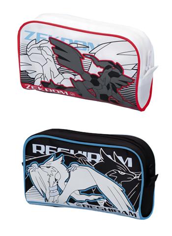 Pokémon Reshiram & Zekrom Character Multi-Purpose Zipper Case Pouch