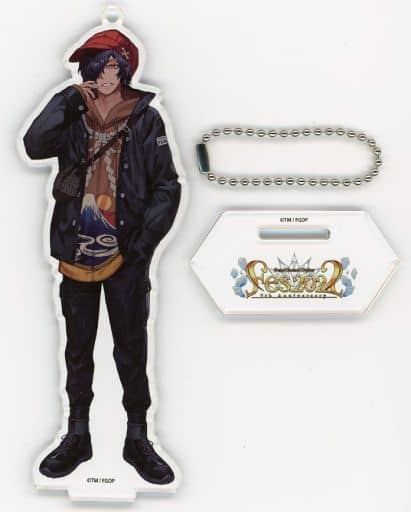 Fate/Grand Order FGO 5th Anniv. "under the same sky" Okada Izou Chugoku/Shikoku Ver Character Ball-Chain Key Chain Acrylic Stand