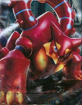 Pokemon XY Volcanion Deck Box w/Dividers