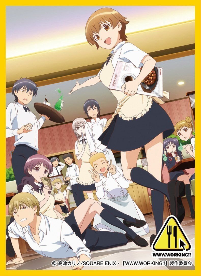 Working Wagnaria!! Hana Miyakoshi Mat Sleeves No.MT292