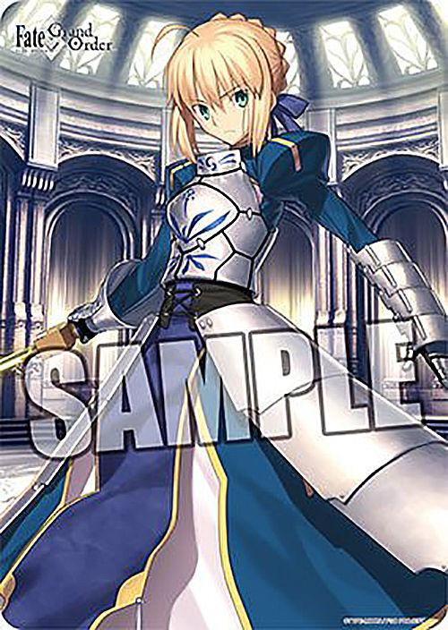 Fate/Grand Order Saber Artoria Pendragon Rubber Play Mat FGO